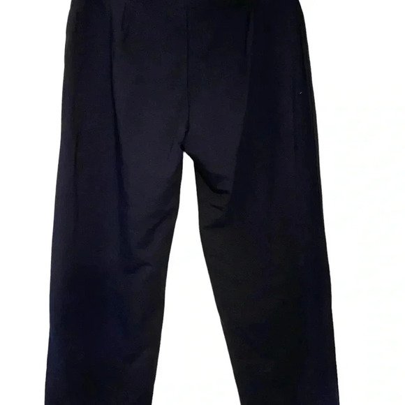 Pure Jill prima cotton slim leg cropped pant navy blue - Picture 2 of 4